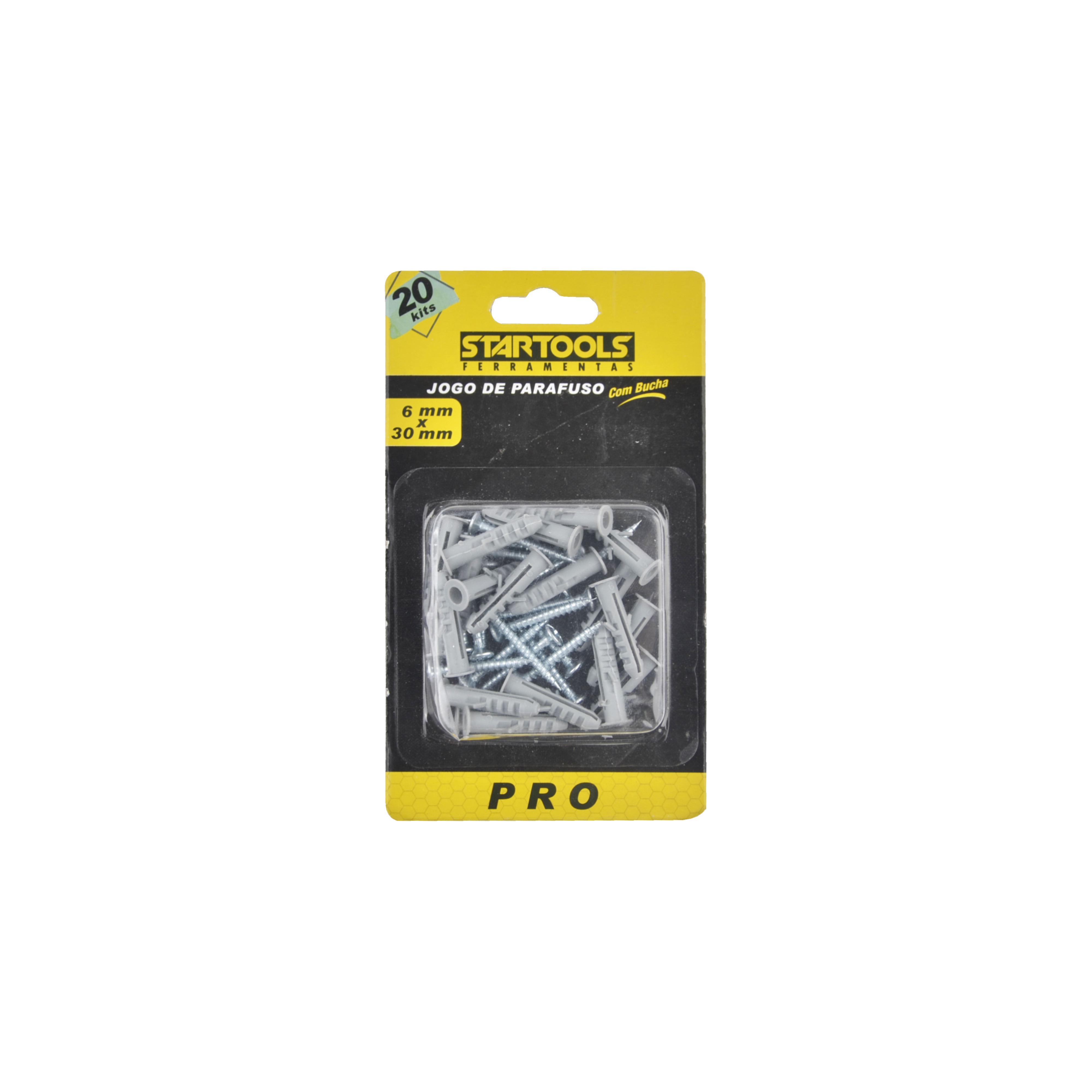 PARAFUSO C000BUCHA 6MMX30MM 20KIT